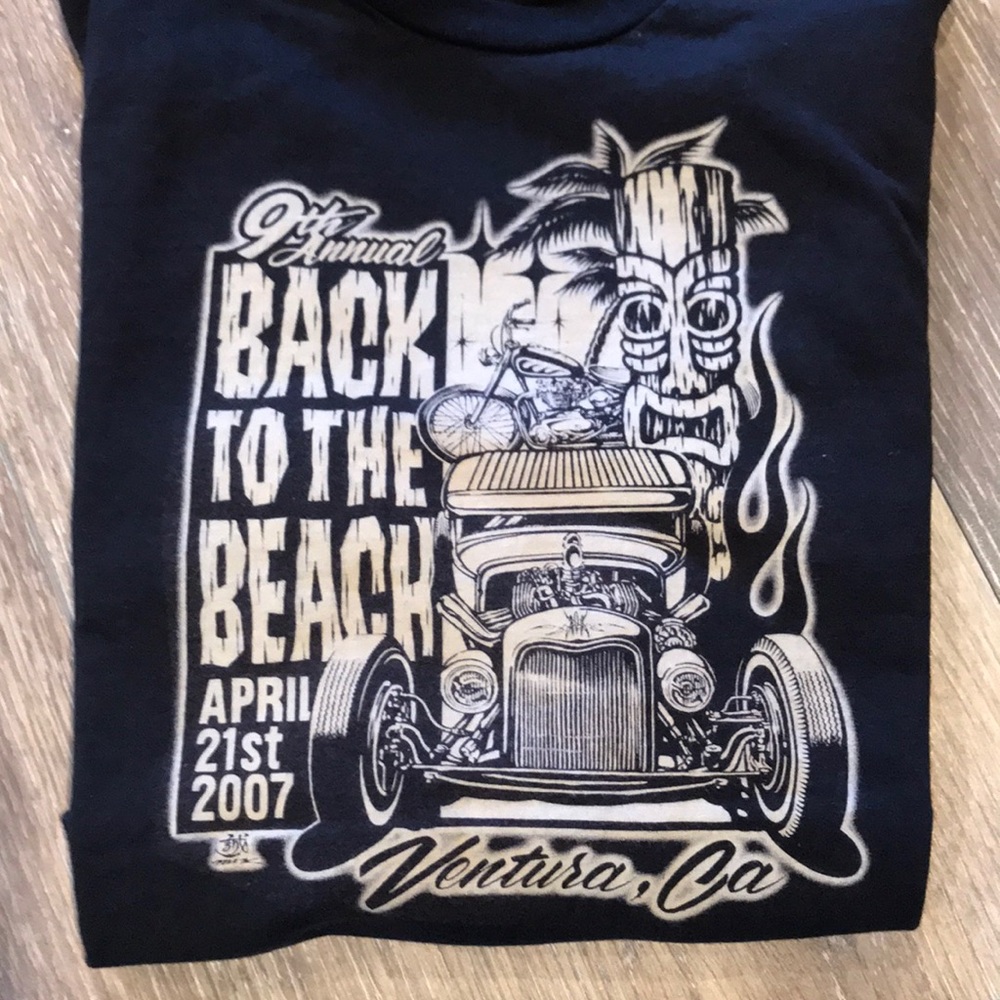 9th Annual Back to the Beach Festival T-shirt